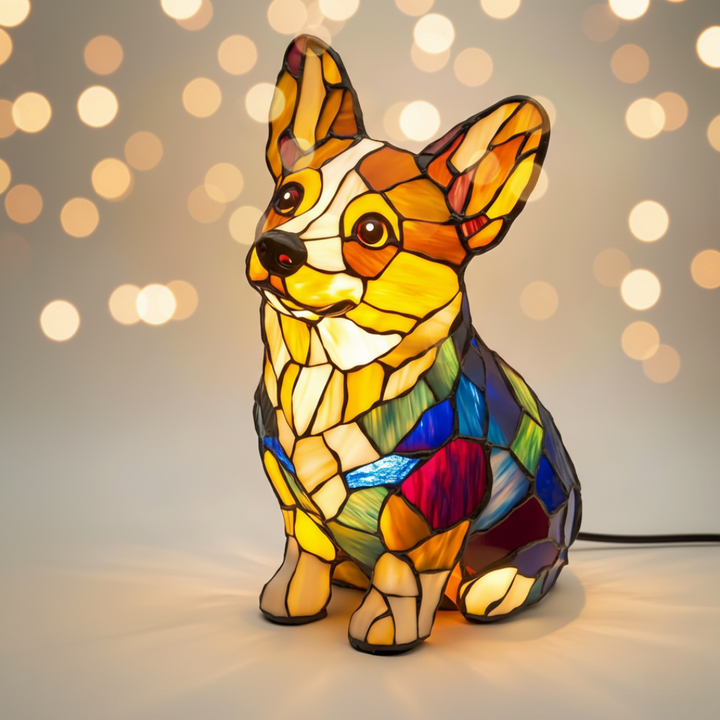 Žiarivý Corgi