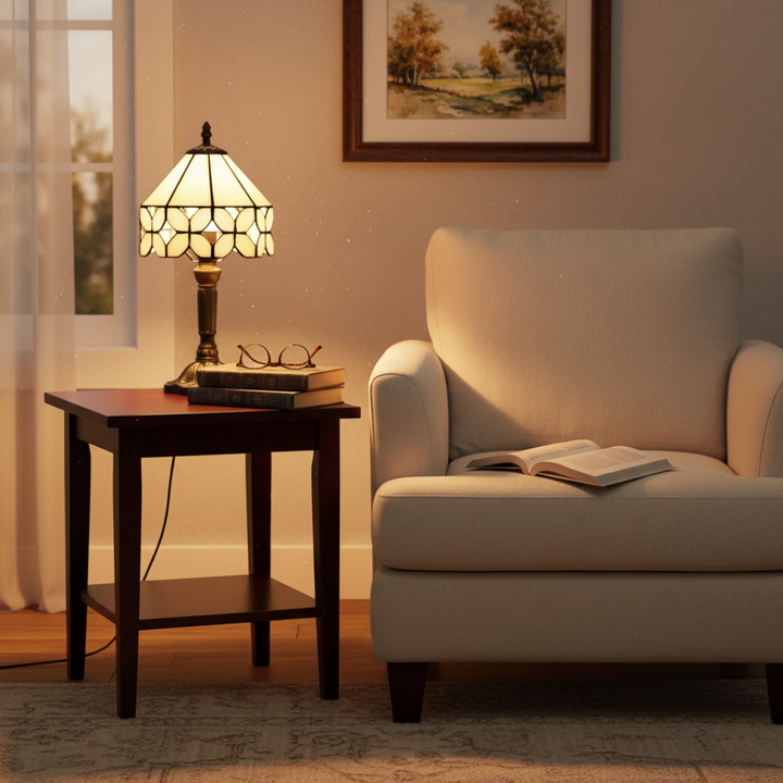 Lampa v štýle starého baroka s LED