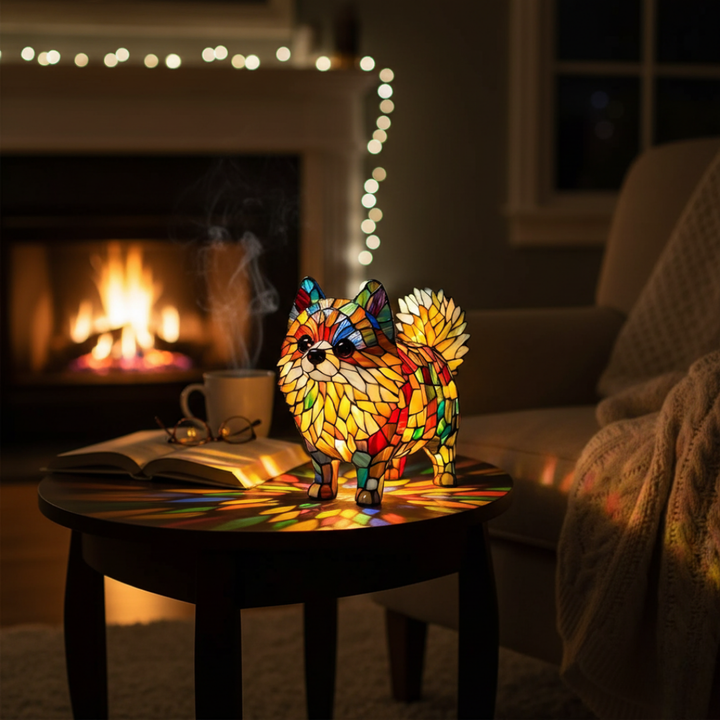 Vibrantný Pomeranian